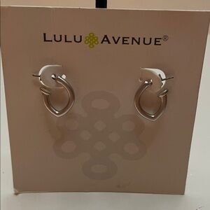 Small Silver Hoop Earrings